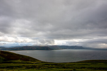 Sea View on a Cloudy Day