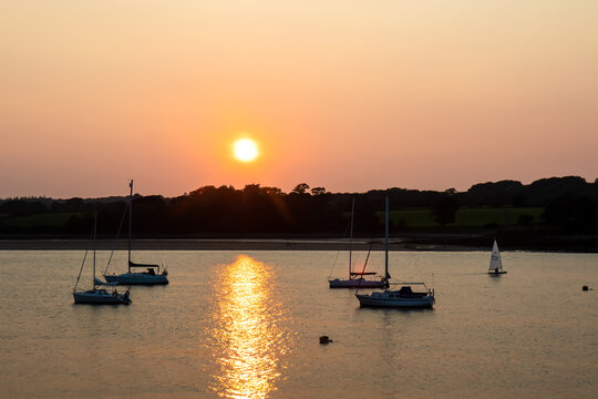 Sunset in Wales