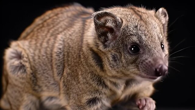 Cuscus Close-Up - A Portrait of a New Guinean Marsupial.