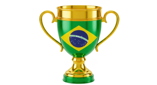 Brazilian Soccer Trophy.