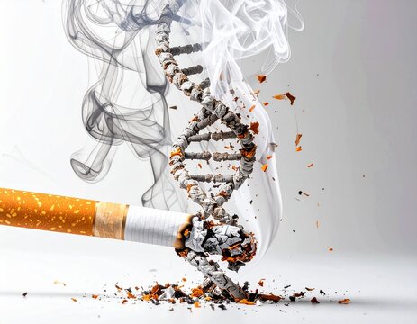 Smoking Damages DNA - A Health Hazard.