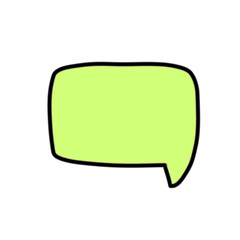 speech bubble icon