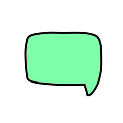 Fototapeta premium speech bubble icon