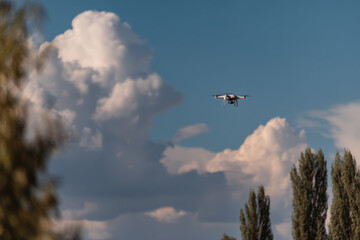 patrol drones equipped with advanced sensors monitor movement in restricted wildlife area