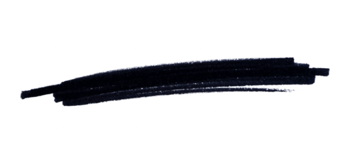 Black Hand-Drawn Line PNG - Zig-Zag Underline Strike Through Image, Abstract Brush Stroke, Isolated Marker Lines png, Bold Ink Strokes for Design and Art