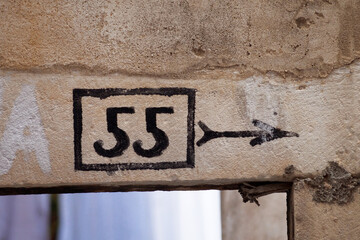 Street number 55