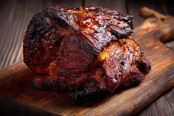 Beef Shoulder Roast. Best Slow Cooked Grilled Pork Shoulder, Texas Style