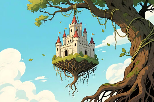fairy tale castle