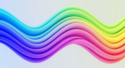 Abstract Gradient Wave Background
