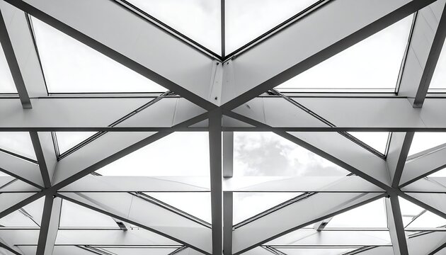 Modern Architectural Geometric Structure