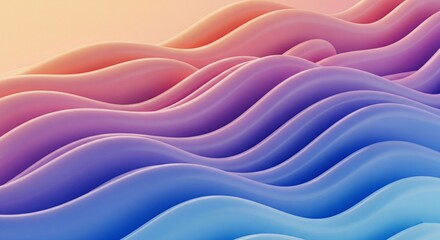 Abstract Gradient Wave Background