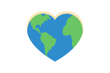 heart shaped globe