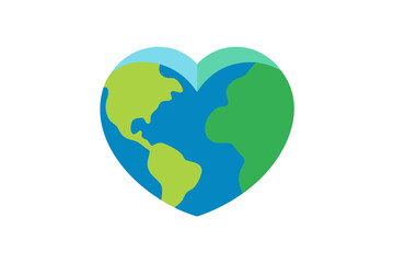 heart shaped earth