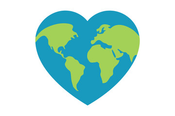 heart shaped globe