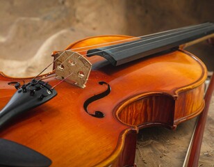 violin close up