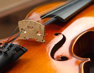 violin close up