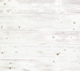 Grunge background. Texture of an old white shabby wooden wall.