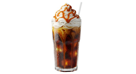 cola with ice