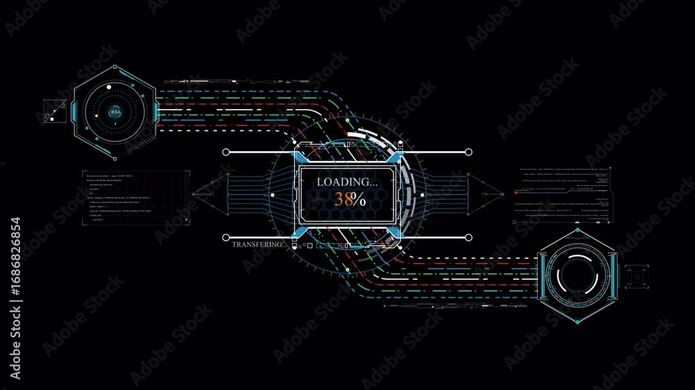 Poster dynamic interface: system progress 3%