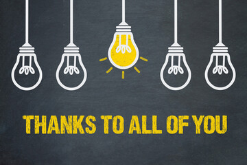 Thanks to all of you	
