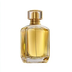 Luxury Perfume Bottle Mockup Gold Fragrance