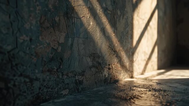 A domestic cat sits comfortably on a ledge in a room, appearing relaxed