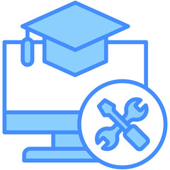 Online Learning Icon