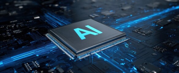 The AI Microchip Representing the Future of Technology in Digital Circuits