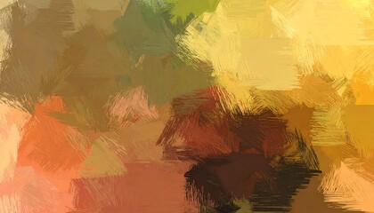 Abstract brushstrokes of muted colors