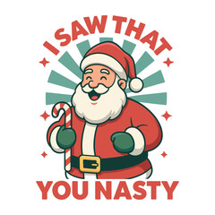 Christmas Vintage Santa Svg T Shirt