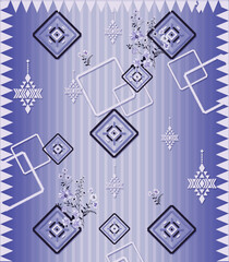 front back sleeve digital print pattern