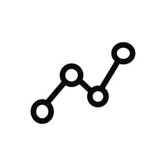 minimalist statistic icon, graphic icon