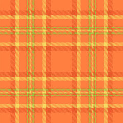 Vibrant plaid pattern in warm autumnal hues. Ideal for textile designs, backgrounds, or creative projects. Texture evokes comfort and timeless style.