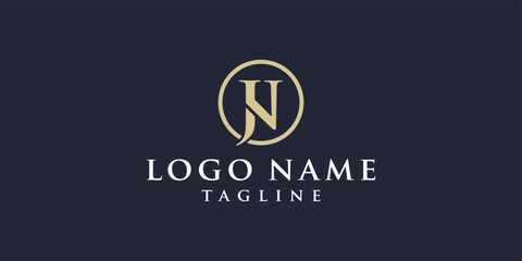 JN corporate logo design inspiration