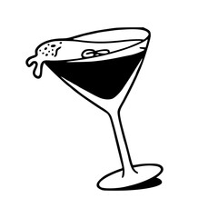 beverage and bar doodle