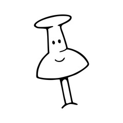 cute office supplies doodle