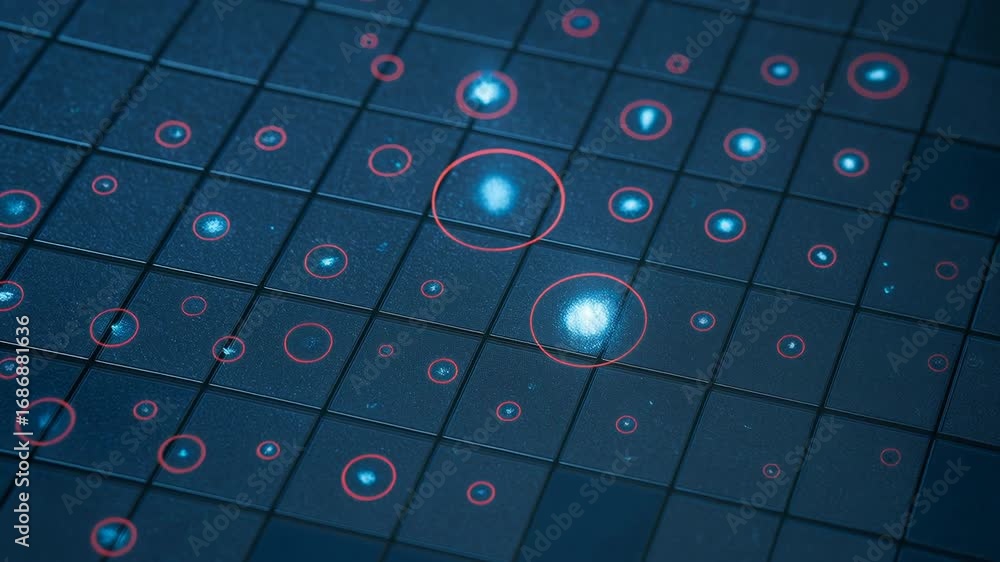 Aufkleber semiconductor industry production process with defect detection silicon wafer surface using advanced