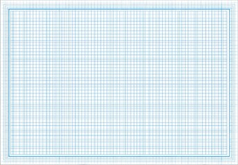 Blue Grid Pattern on White Background for Technical Use.