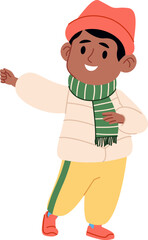 Child in Winter Clothing