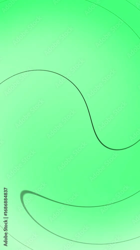 Aufkleber vertical video of animated bright green lines and color gradients background. animated abstract back