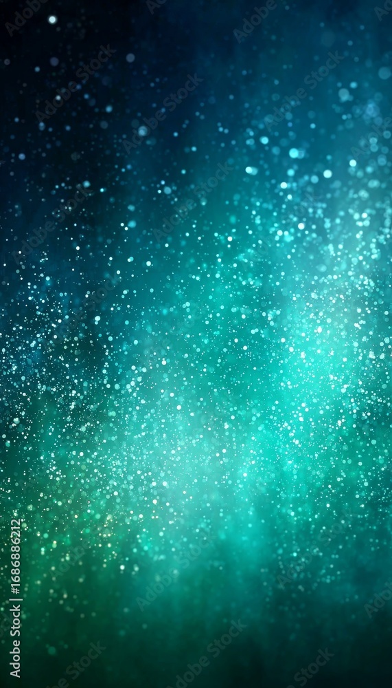 Poster stunning abstract background featuring luminous iridescent sparkles and glittering bokeh effects