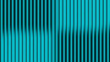 Abstract Background glass effect Cyan Vertical Wave Digital Art