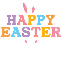 Happy Easter day, Bunny Easter Vintage T Shirt	