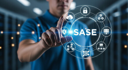 Secure Access Service Edge Network Connectivity Cloud Services Data Protection Cyber Security SASE Solutions Business