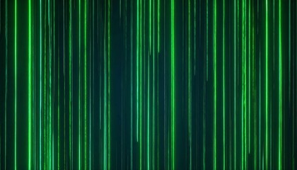 Vertical green lines on dark background