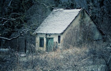 abandoned press house