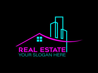 real estate logo design	