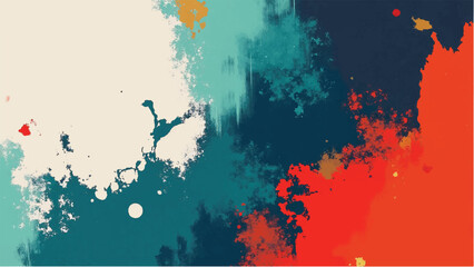 Fototapeta premium Abstract Multicolor Paint Texture Background. Multicolor Paint Stroke Abstract Pattern. Colorful Background.