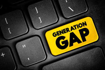 Generation gap - difference of opinions between one generation and another regarding beliefs,...