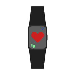 Health Tracker from Internet of Things (IoT) Icons & Illustrations – Smart Devices, Smart Home, Connected Technology